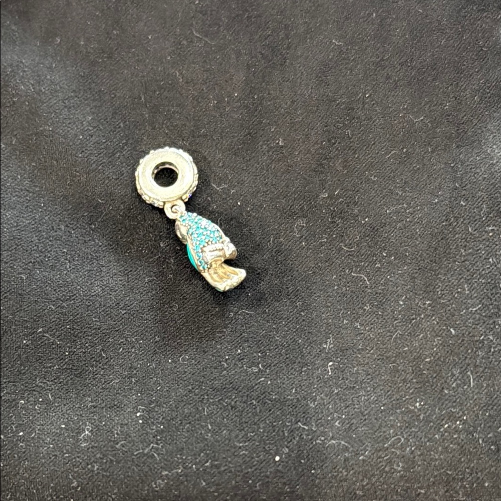 Pandora Silver and Turquoise Charm